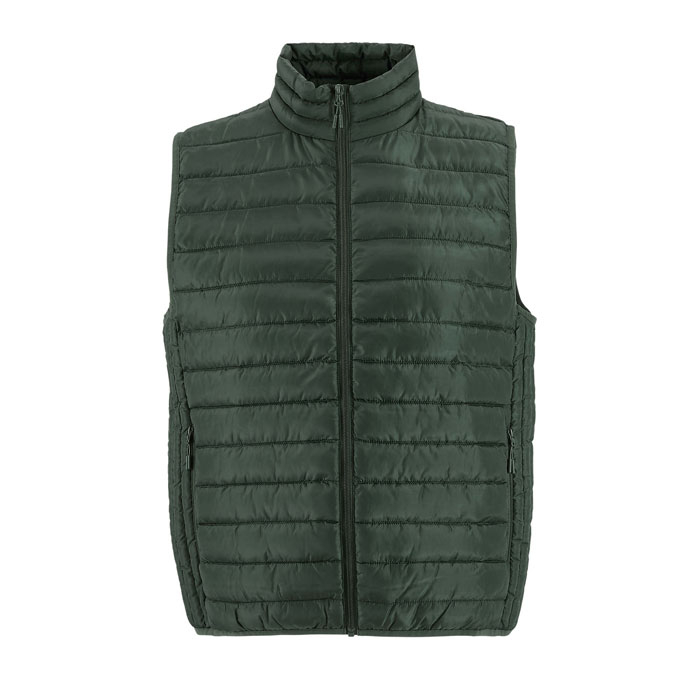 Veste sans manches personnalisable STREAM Homme Vert forêt